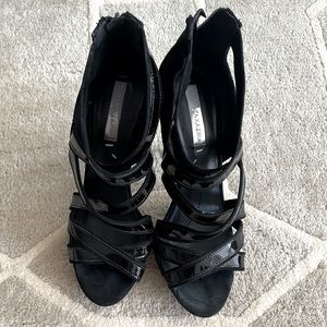 BCBG strappy stilettos